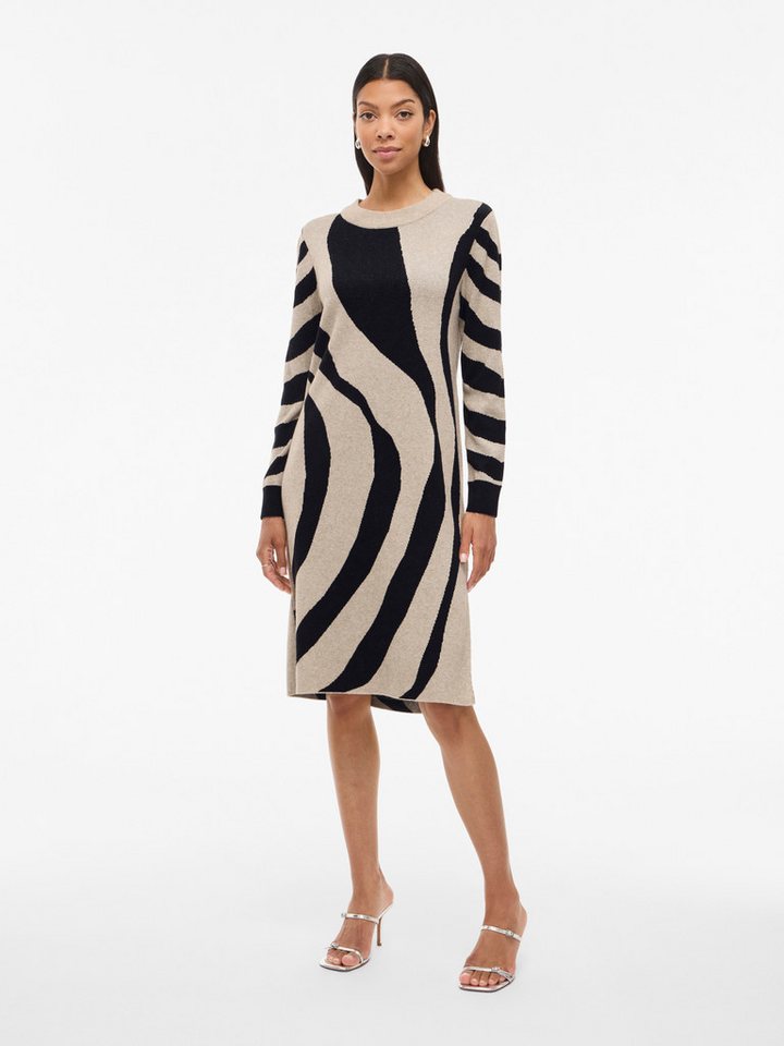 Vila Midikleid VITIF CREWNECK KNIT MIDI DRESS- NOOS Sommerkleid von Vila