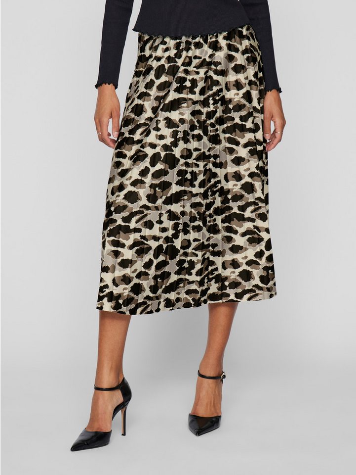 Vila Plisseerock VINITBAN PRINT SKIRT - NOOS von Vila