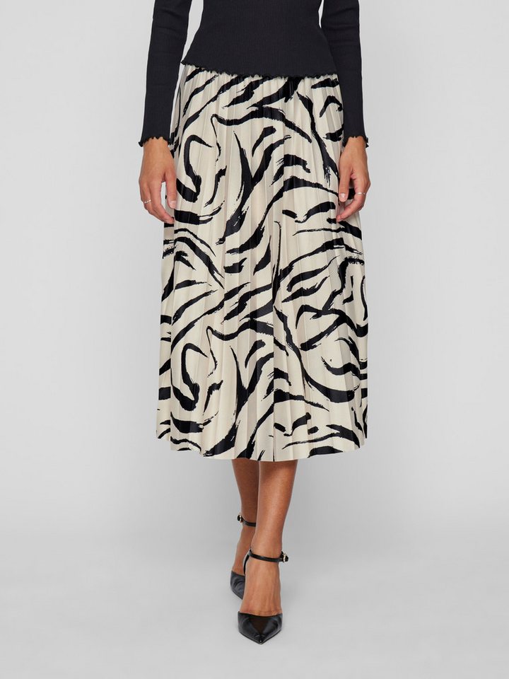 Vila Plisseerock VINITBAN PRINT SKIRT - NOOS von Vila