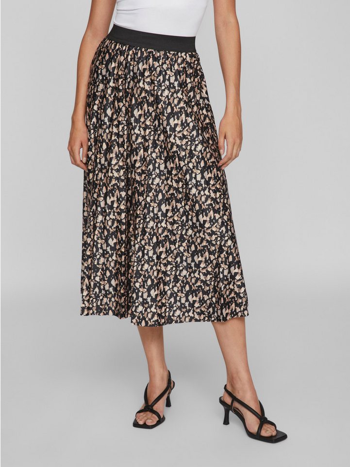 Vila Plisseerock VINITBAN PRINT SKIRT - NOOS von Vila