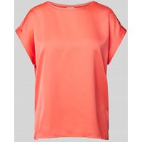 Vila Regular Fit Blusenshirt mit Kappärmeln Modell 'ELLETTE' in Koralle, Größe 38 von Vila