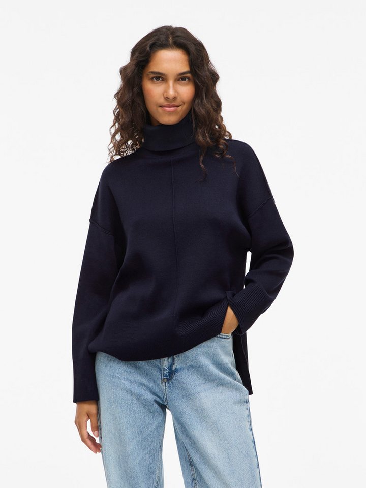Vila Rollkragenpullover VIOSTRIA ROLLNECK L/S KNIT TOP-NOOS von Vila