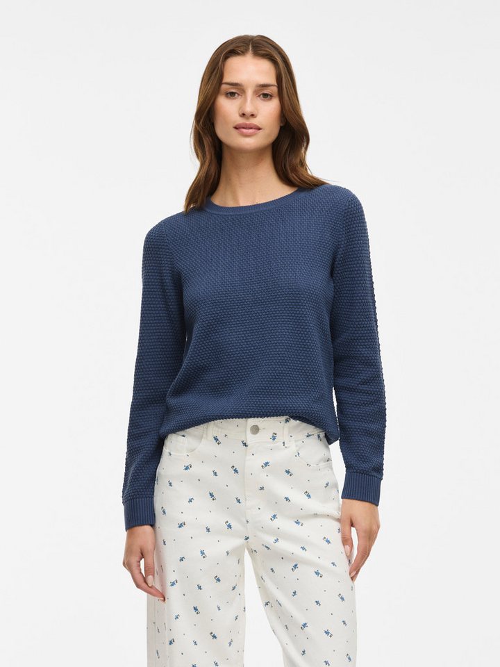 Vila Rundhalspullover VIDALO O-NECK L/S KNIT TOP- NOOS von Vila