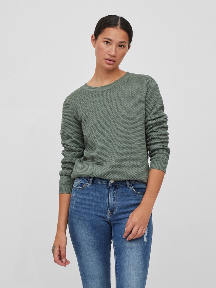 Vila Rundhalspullover VIDALO O-NECK L/S KNIT TOP- NOOS Vila Rundhalspullover VIDALO O-NECK L/S KNIT TOP- NOOS von Vila