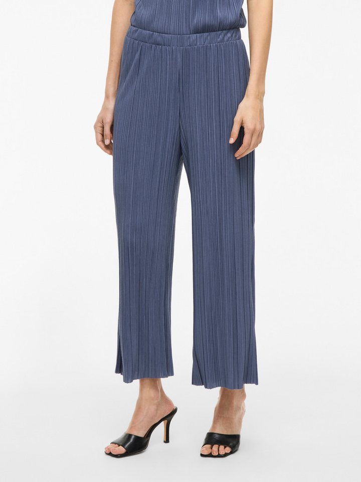 Vila Schlupfhose VIPLISA HW CULOTTE PANTS - NOOS Sommerhose, plissierte Optik von Vila
