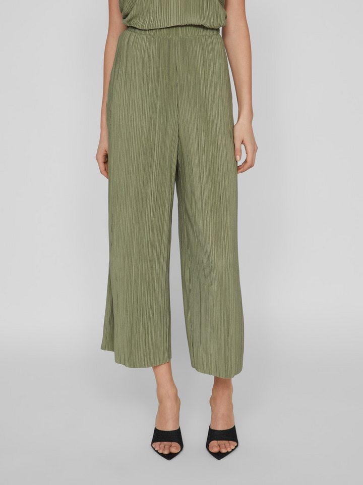 Vila Schlupfhose VIPLISA HW CULOTTE PANTS - NOOS Sommerhose, plissierte Optik von Vila