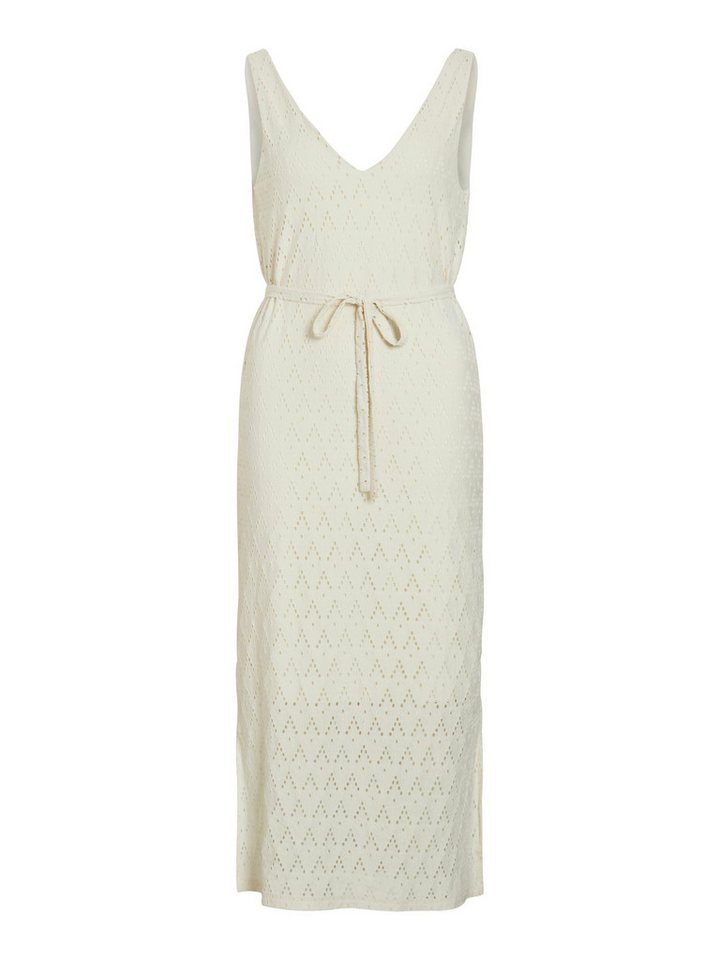 Vila Shirtkleid Elegantes Kleidungsstück mit V-Ausschnitt und Muster (mini) VIAMALINA V-NECK S/L MIDI DRESS/PB von Vila