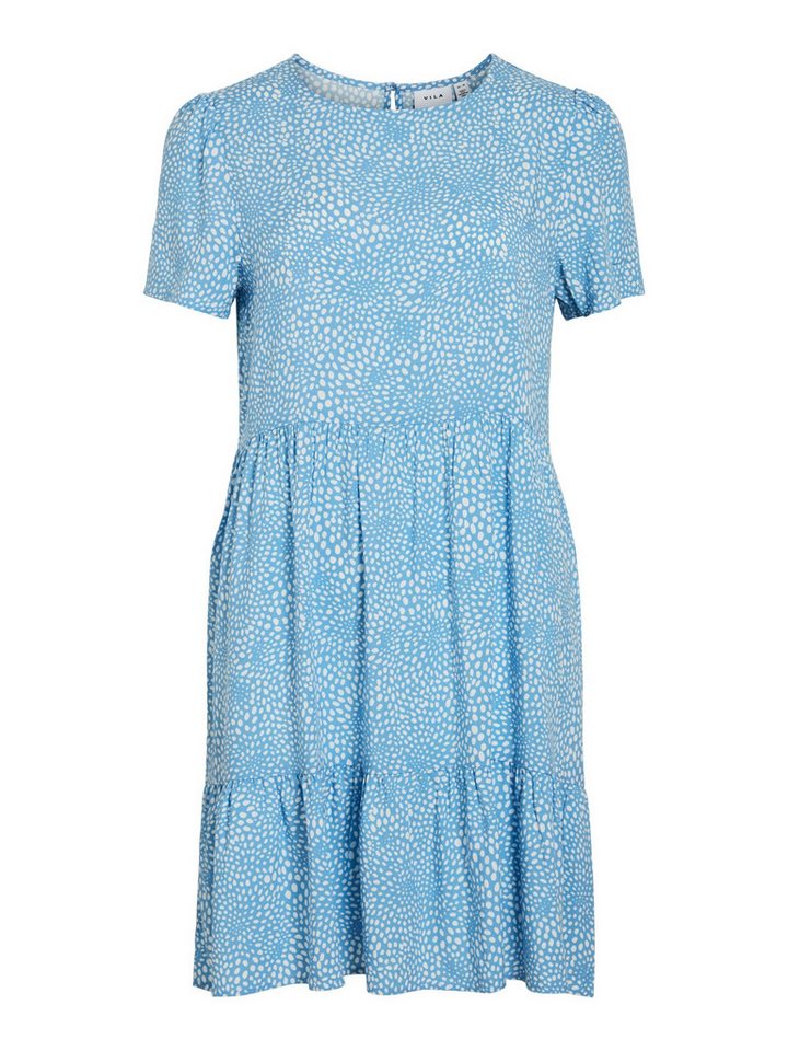 Vila Shirtkleid Blusen Knielanges Kurzarm Dress VIPAYA (kurz) VIPAYA S/S DRESS - NOOS von Vila