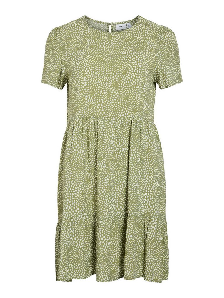 Vila Shirtkleid Blusen Knielanges Kurzarm Dress VIPAYA (kurz) VIPAYA S/S DRESS - NOOS von Vila