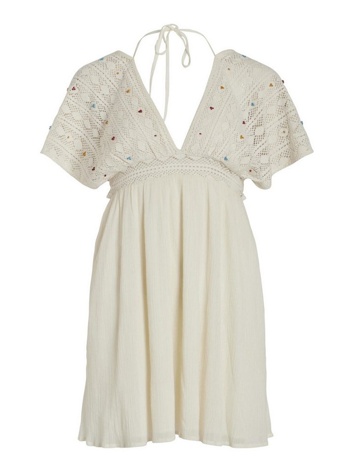 Vila Shirtkleid V-Ausschnitt - legeres Kurzkleid (kurz) VILOUISA V-NECK DRESS von Vila