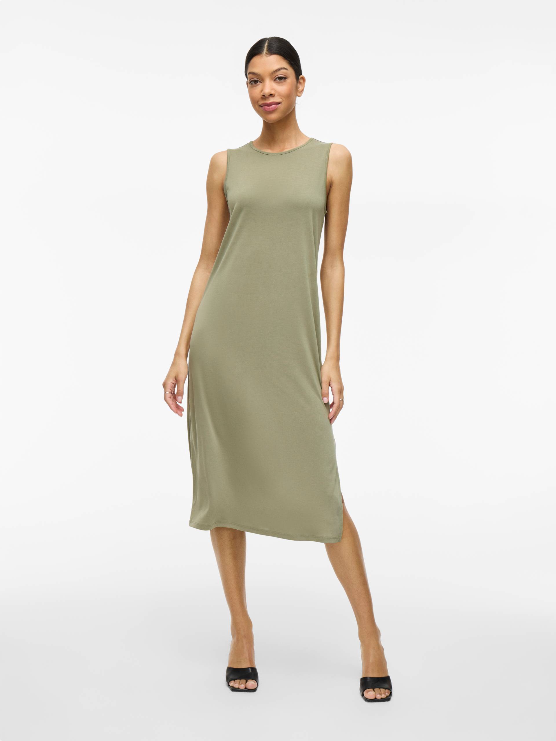 Vila Sommerkleid "VIMODALA O-NECK S/L DRESS - NOOS" von Vila