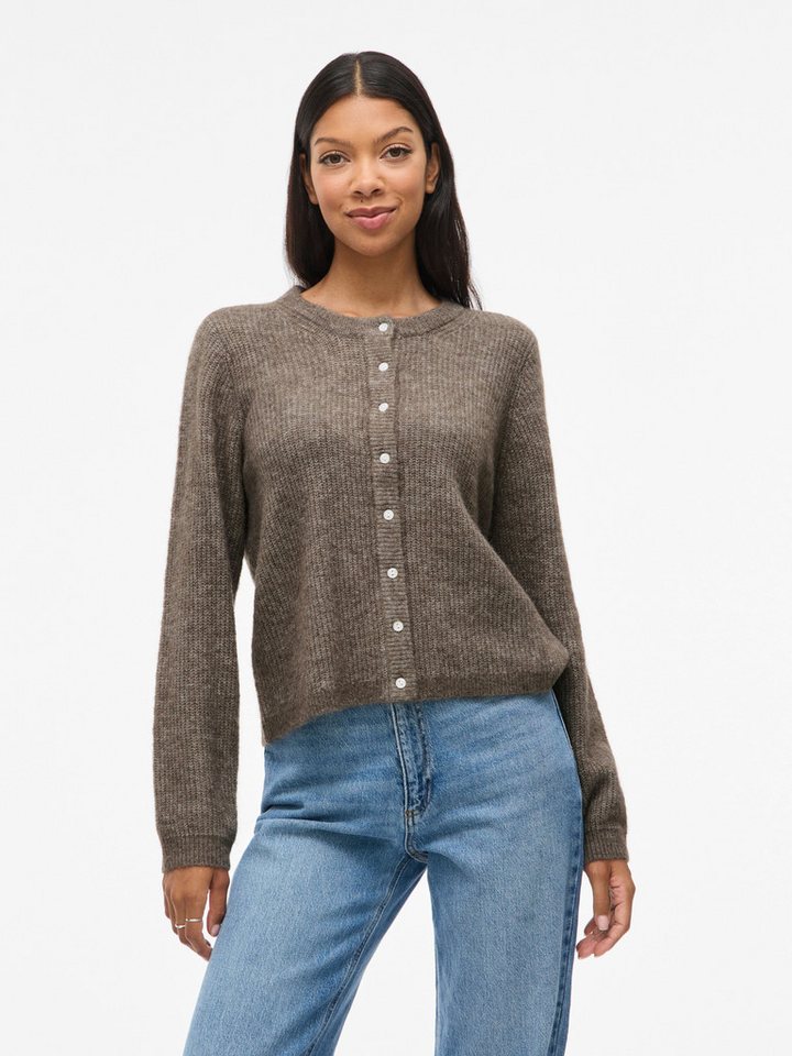 Vila Strickjacke VILORY O-NECK L/S KNIT CARDIGAN-NOOS von Vila
