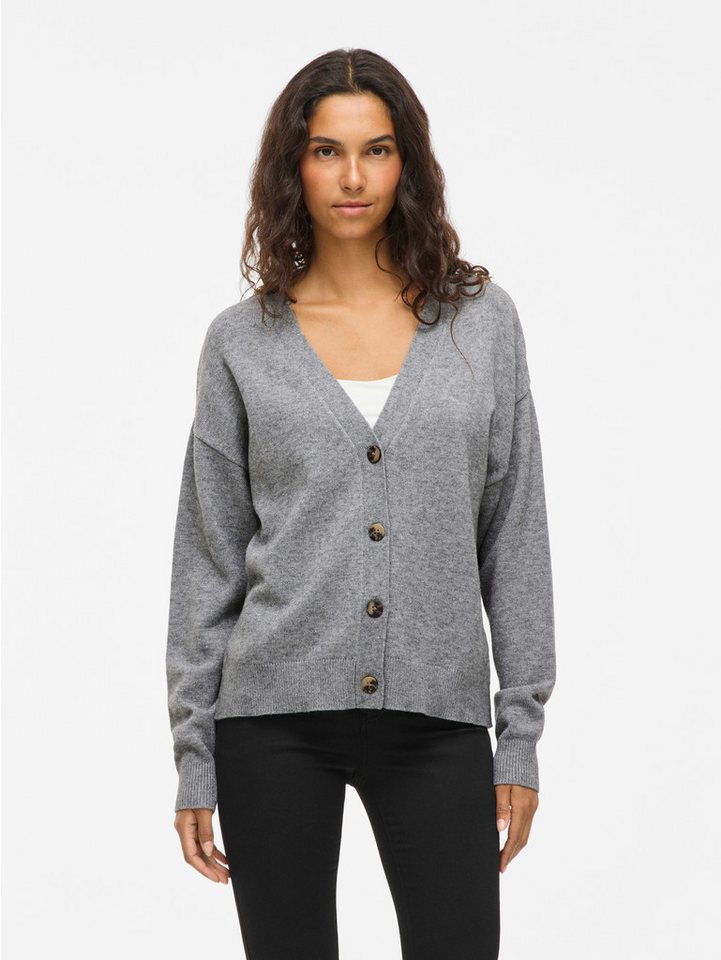 Vila Strickjacke VIRIL V-NECK KNIT CARDIGAN - NOOS von Vila