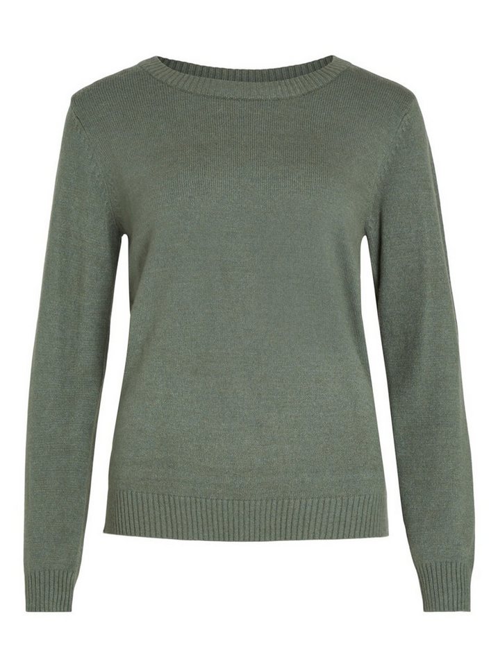 Vila Strickpullover Dünner Rundhals Strickpullover VIRIL VIRIL O-NECK L/S KNIT TOP - NOOS Vila Strickpullover Dünner Rundhals Strickpullover VIRIL VIRIL O-NECK L/S KNIT TOP - NOOS von Vila