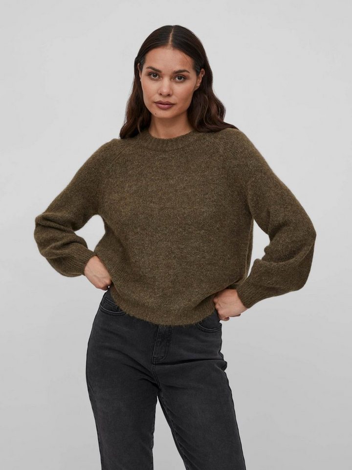 Vila Strickpullover Jamina (1-tlg) Plain/ohne Details von Vila