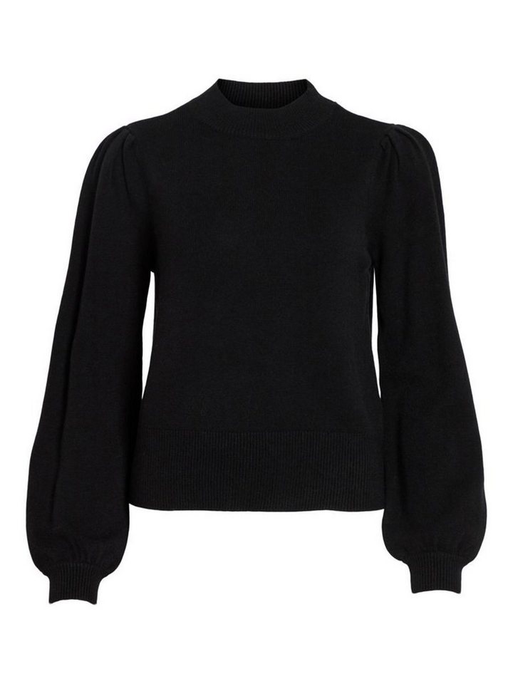 Vila Strickpullover VIRil (1-tlg) Drapiert/gerafft von Vila