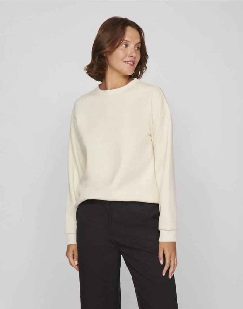 Vila - Sweatshirt in Beige-Neutral von Vila