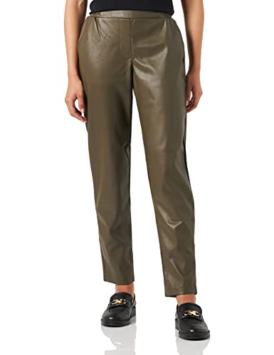 VILA Women's VIDAGMAR RW Coated Pant Hose, Crocodile, 38 von Vila