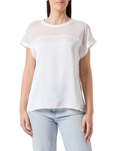 Vila VIELLETTE O-Neck S/S MESH TOP - NOOS von Vila
