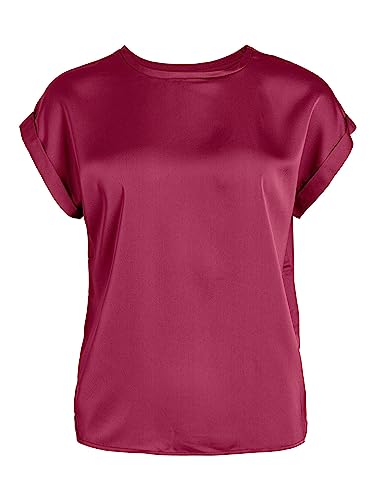 Vila VIELLETTE S/S Satin TOP - NOOS von Vila