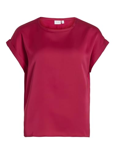 Vila VIELLETTE S/S Satin TOP - NOOS von Vila