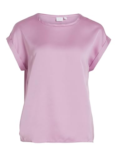 Vila VIELLETTE S/S Satin TOP - NOOS von Vila