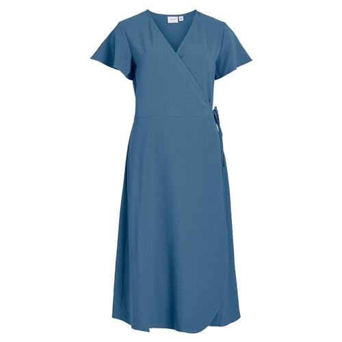Vila VILOVIE S/S WRAP MIDI Dress - NOOS von Vila