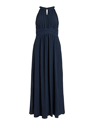 Vila VIMILINA Halterneck Maxi Dress/SU - NOOS (as3, Numeric, Numeric_42, Regular, Regular) von Vila