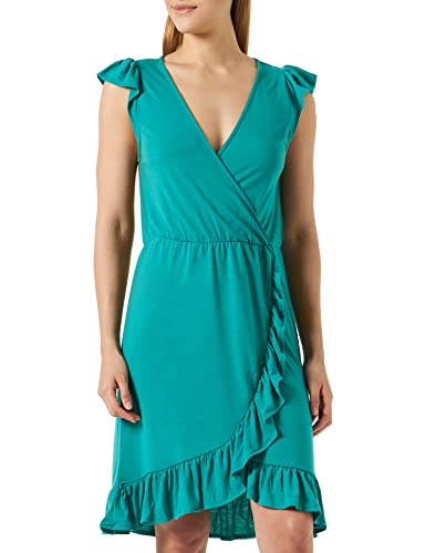 Vila VIMOONEY S/S WRAP Flounce Dress /1/KA von Vila