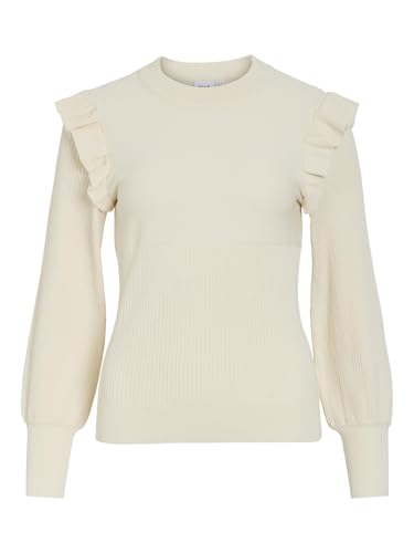 Vila VINEIRA O-Neck L/S Rib Knit TOP - NOOS von Vila