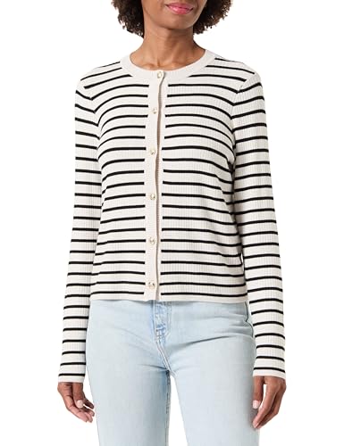 Vila VIZICHA L/S Striped Knit Cardigan von Vila