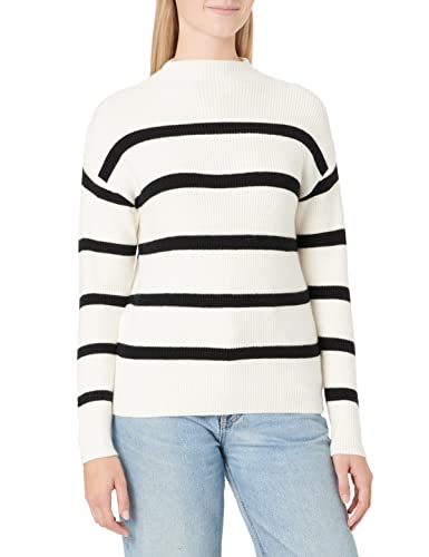 VIRIL Mockneck L/S Knit Rib TOP - NOOS von Vila