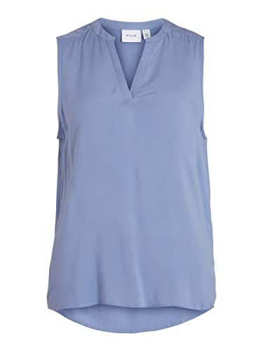 VIROMA V-Neck S/L TOP/SU - NOOS von Vila