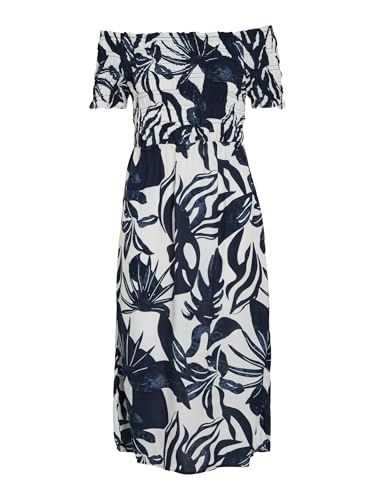 Vilisa Off Shoulder Midi Smock Dress/Dfs von Vila