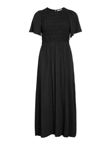 Vilisa S/S Mdi Smock Dress - Noos von Vila