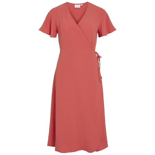Vilovie S/S Wrap Midi Dress - Noos von Vila