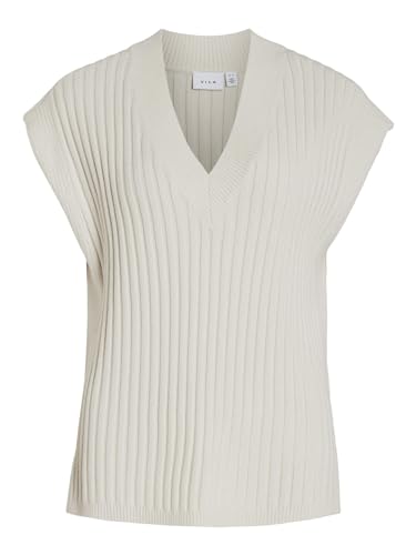 Vimalje V-Neck S/L Oversize Knit Vest von Vila