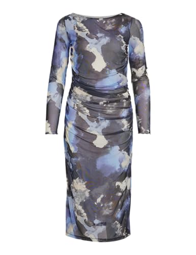 Vimalou Boatneck L/S Mesh Ankle Dress/Dc Vimalou Boatneck L/S Mesh Ankle Dress/Dc von Vila
