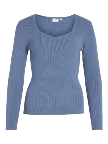 Vimaxinia L/S Square-Neck Knit Top von Vila