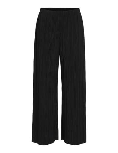 Vila Viplisa Hw Culotte Pants - Noos 14096324,Black Beauty,M von Vila