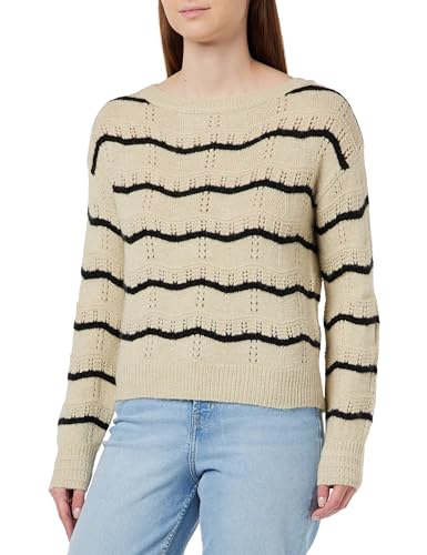 Vipolana Ls Boatneck Glitter Knit Top/Su von Vila