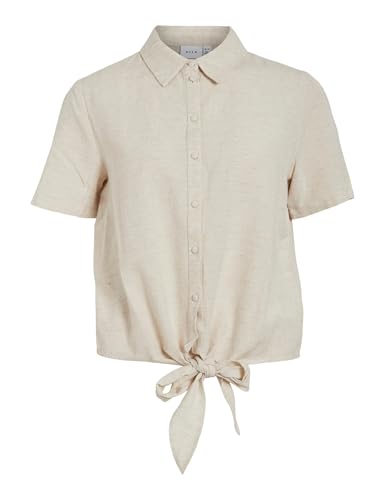 Viprisilla S/S Knot Shirt von Vila
