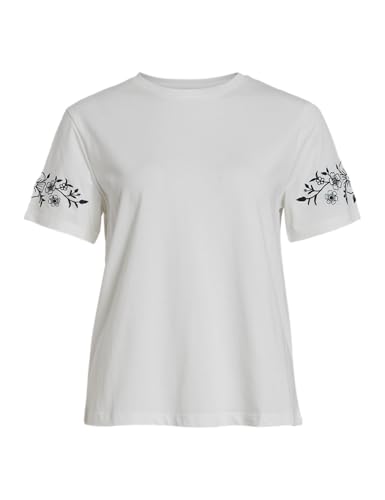 Visybil Flower O-Neck S/S T-Shirt von Vila