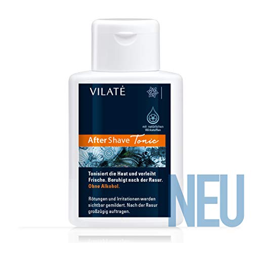 Vilaté for men Everyday TONIC 100 ml Pre-Shave und After-Shave Maskulin · Überzeugend · Perfekt vor und nach der Rasur! von VILATÉ