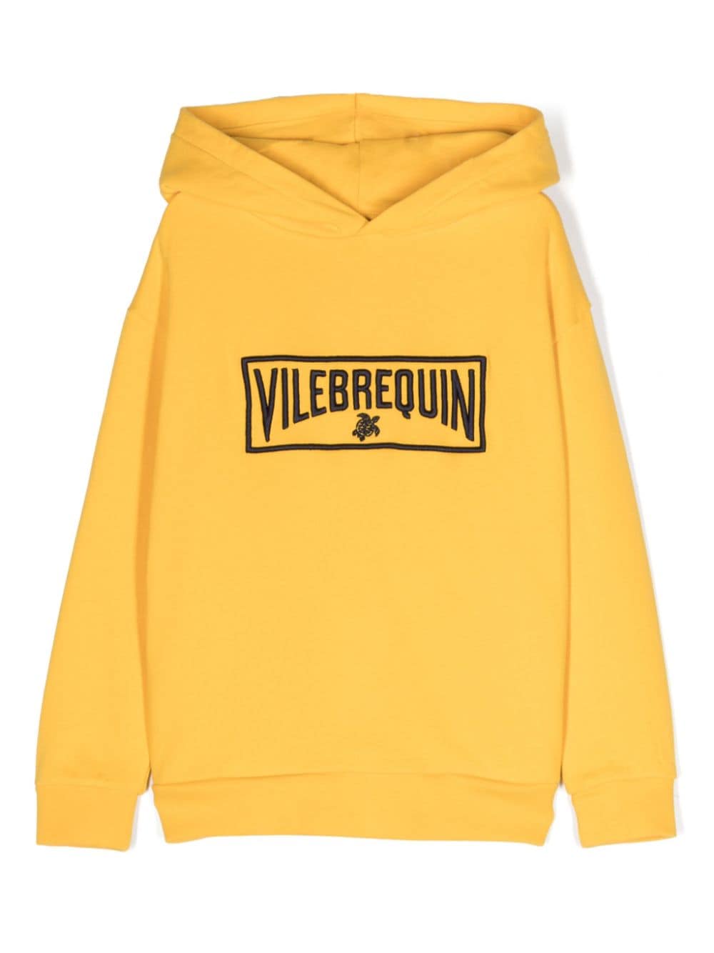 Vilebrequin Kids Bestickter Hoodie aus Bio-Baumwolle - Gelb von Vilebrequin Kids