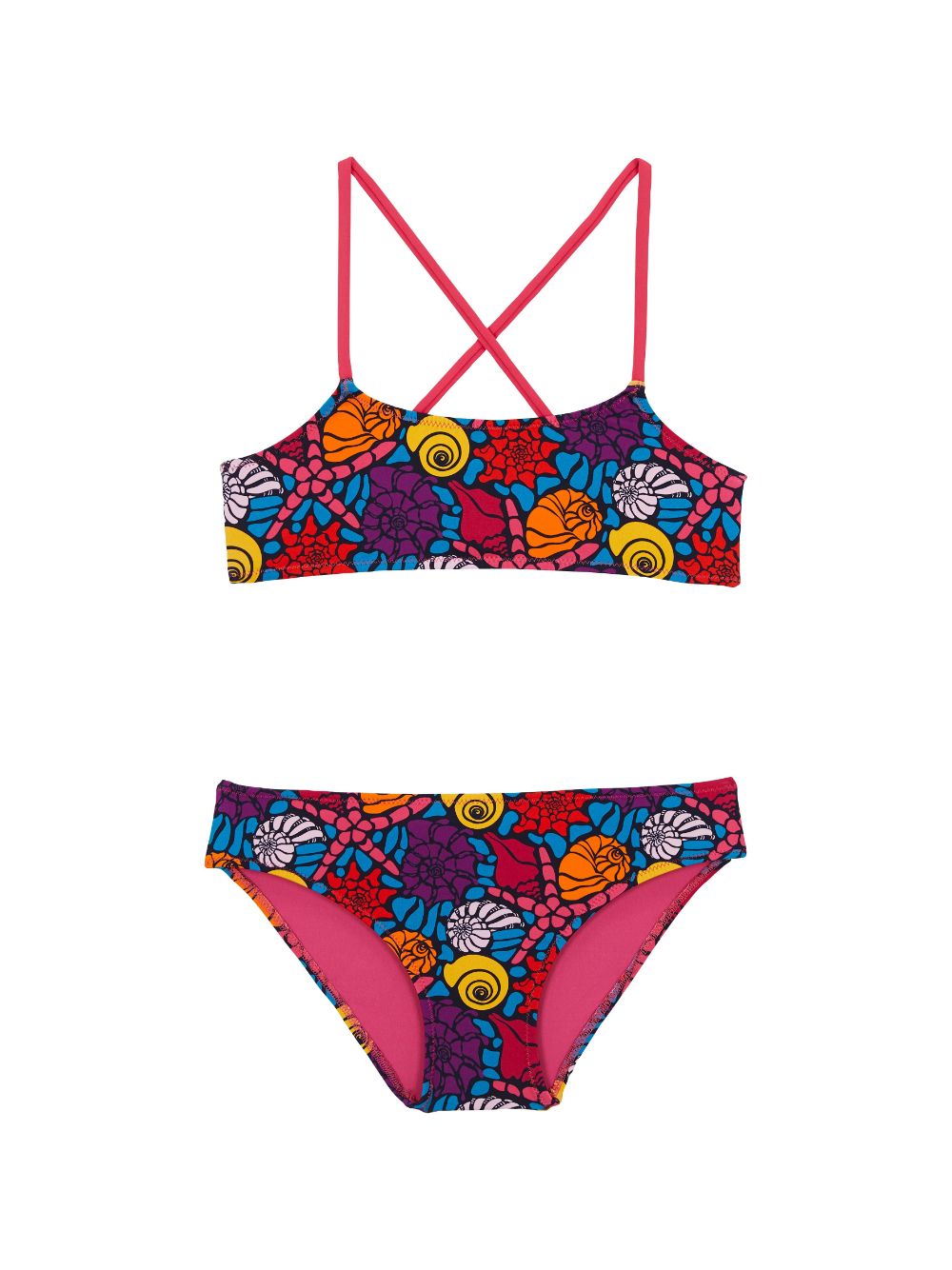 Vilebrequin Kids Galac Bikini mit grafischem Print - Blau von Vilebrequin Kids