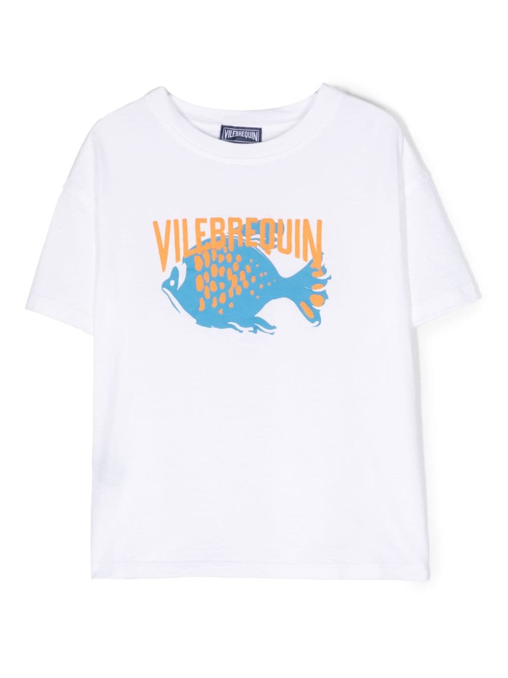 Vilebrequin Kids T-Shirt aus Bio-Baumwolle mit Print - Weiß von Vilebrequin Kids