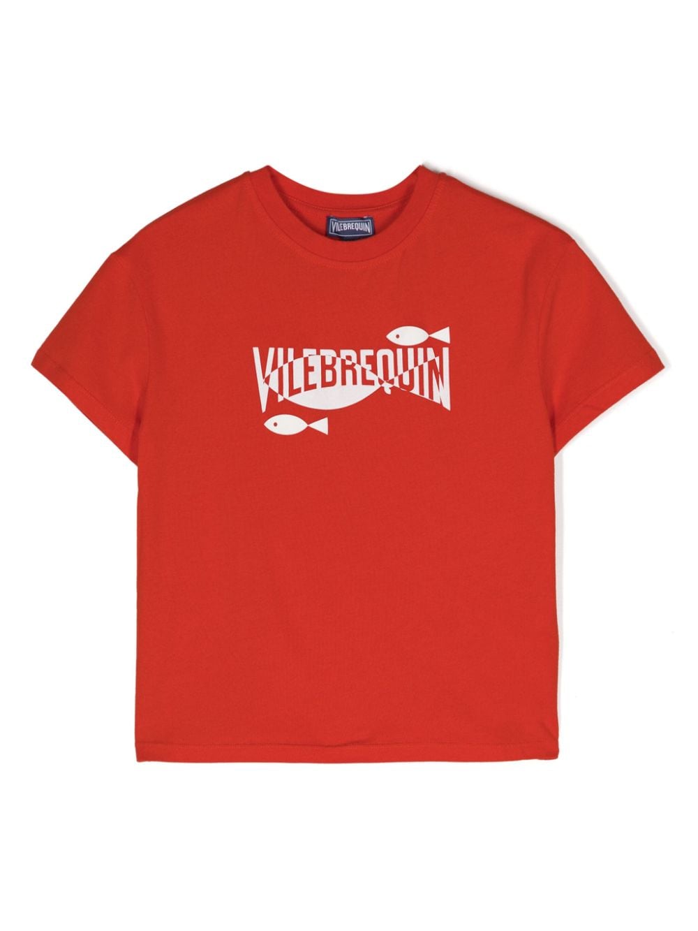 Vilebrequin Kids T-Shirt mit Logo-Print - Rot von Vilebrequin Kids