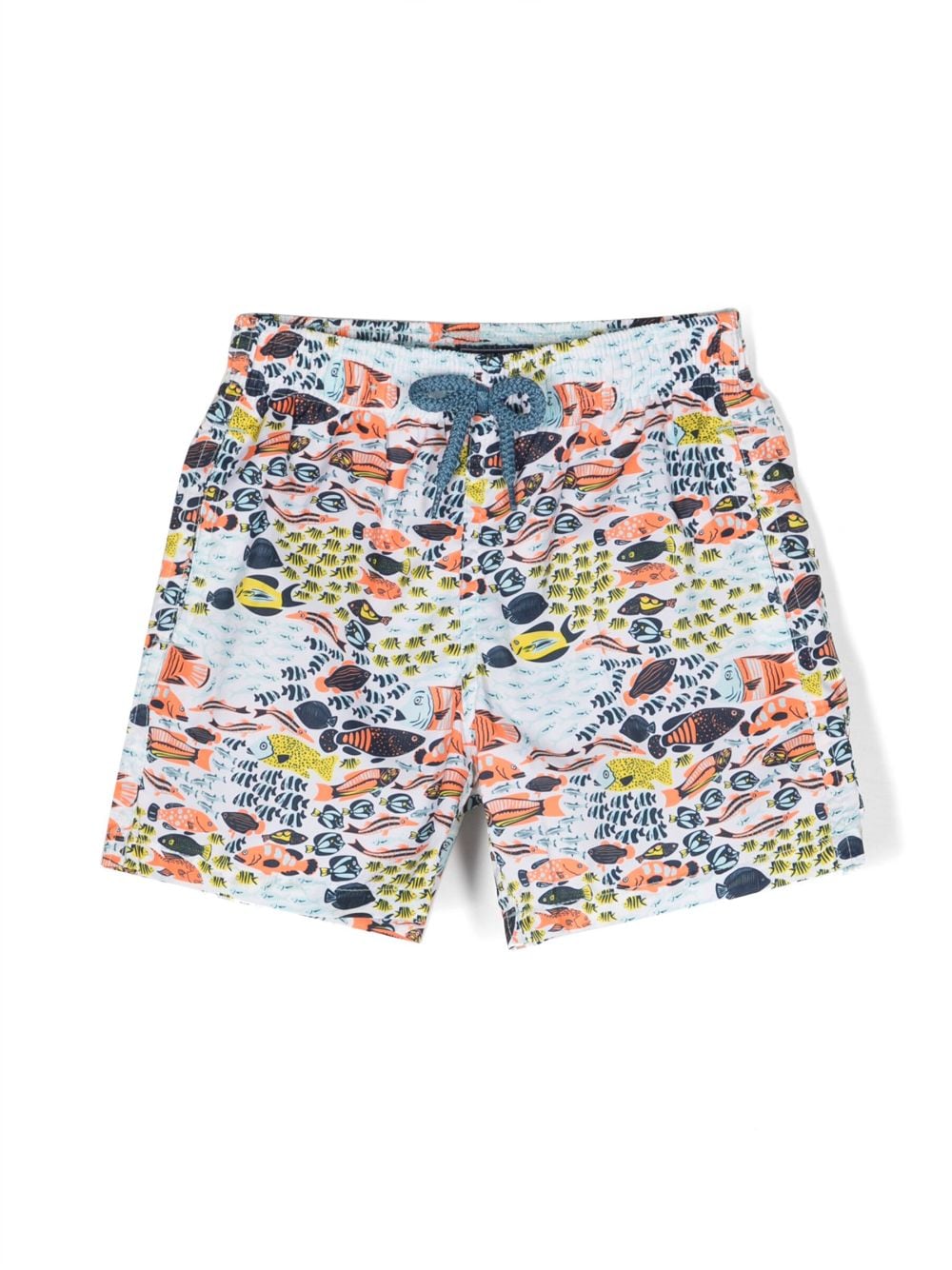 Vilebrequin Kids Badeshorts mit Fisch-Print - Weiß von Vilebrequin Kids