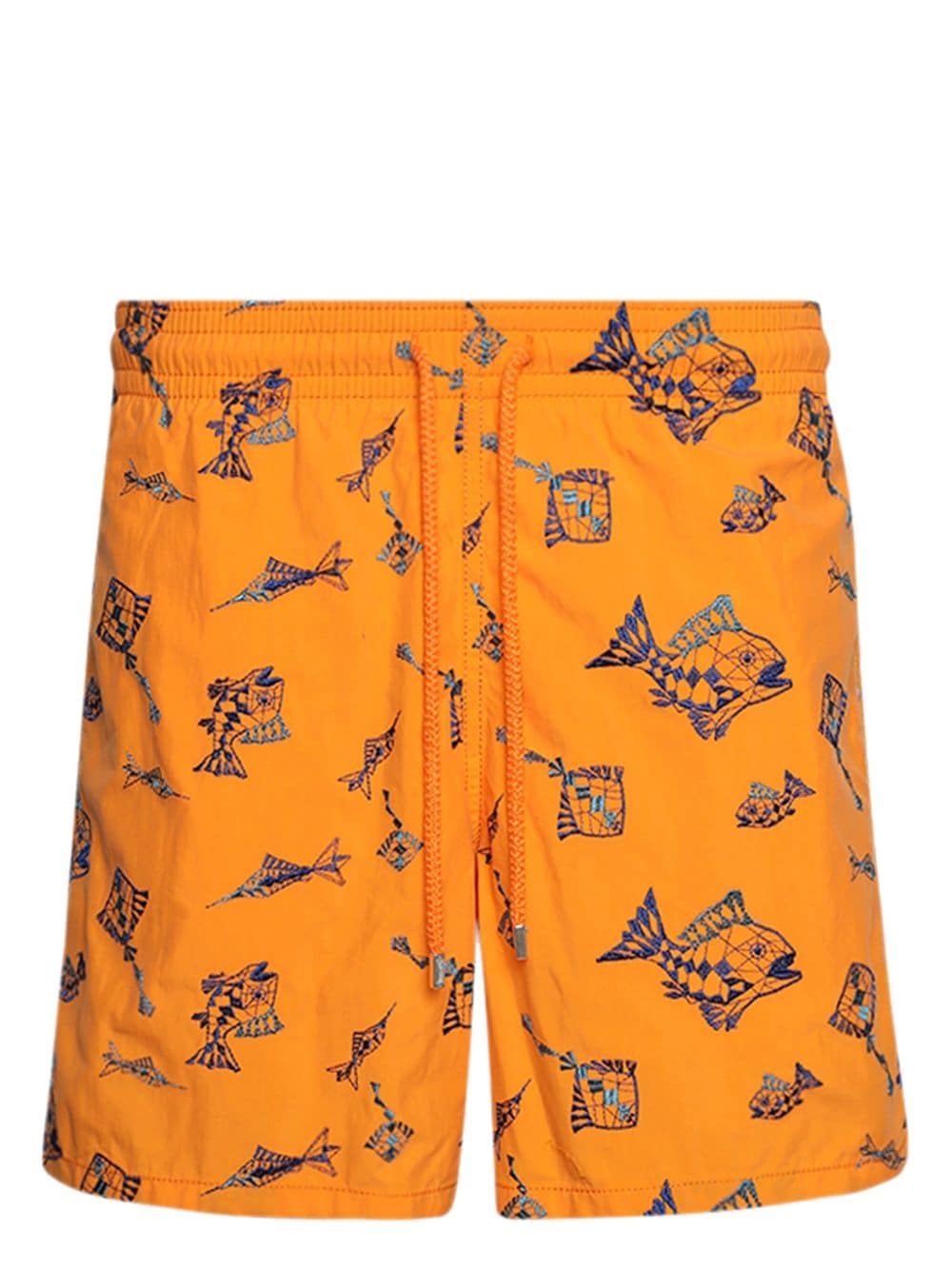 Vilebrequin Badeshorts mit Stickerei - Orange von Vilebrequin